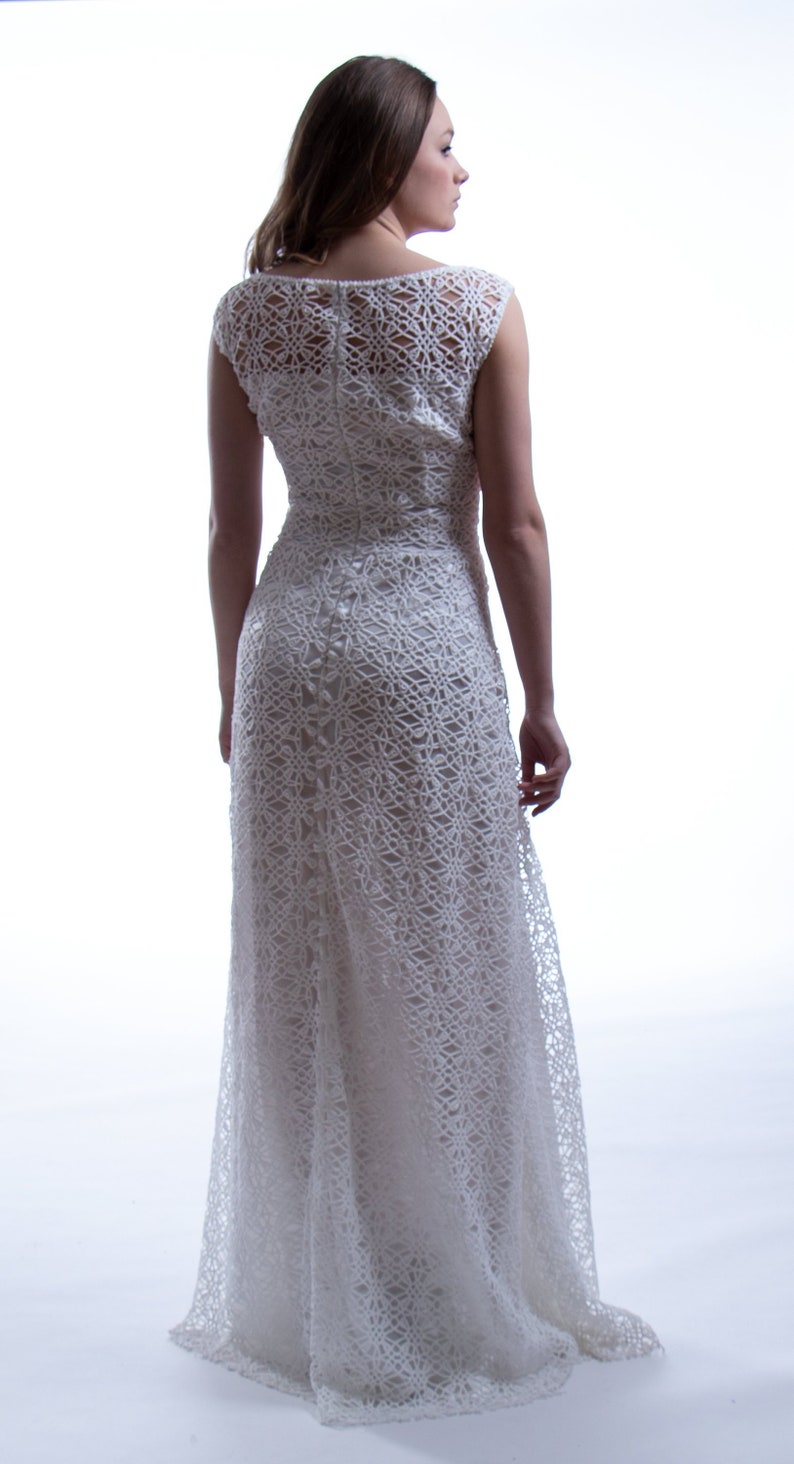M A D E L E I N E Weddingdress Wedding Dress Leaned Dress Etsy