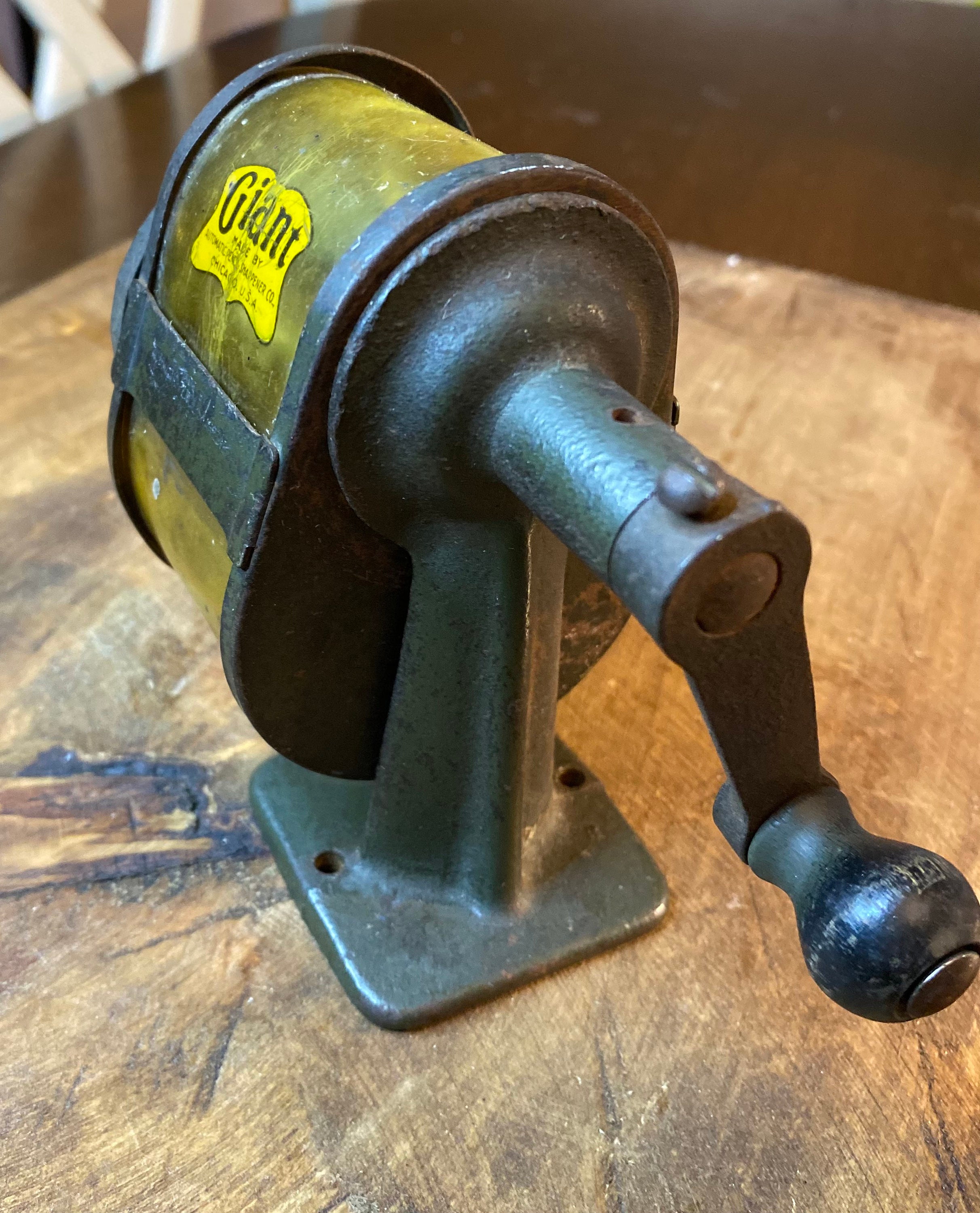 Giant Automatic Pencil Sharpener 1921 / Vintage Giant Pencil Etsy