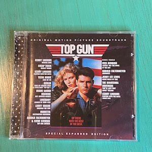 Vintage CD / Top Gun Original Soundtrack / 1999 / Expanded Edition / Kenny Loggins / Otis Redding / Loverboy / Jerry Lee Lewis