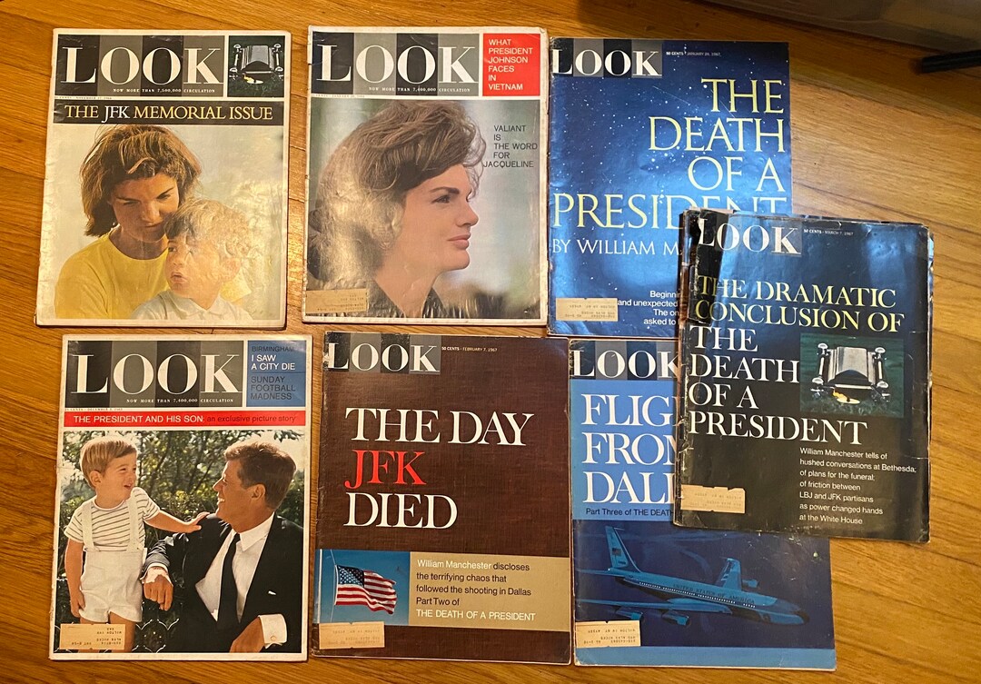 Vintage LOOK Magazines Sold Individually 1963 1964 1967 / JFK / 1960