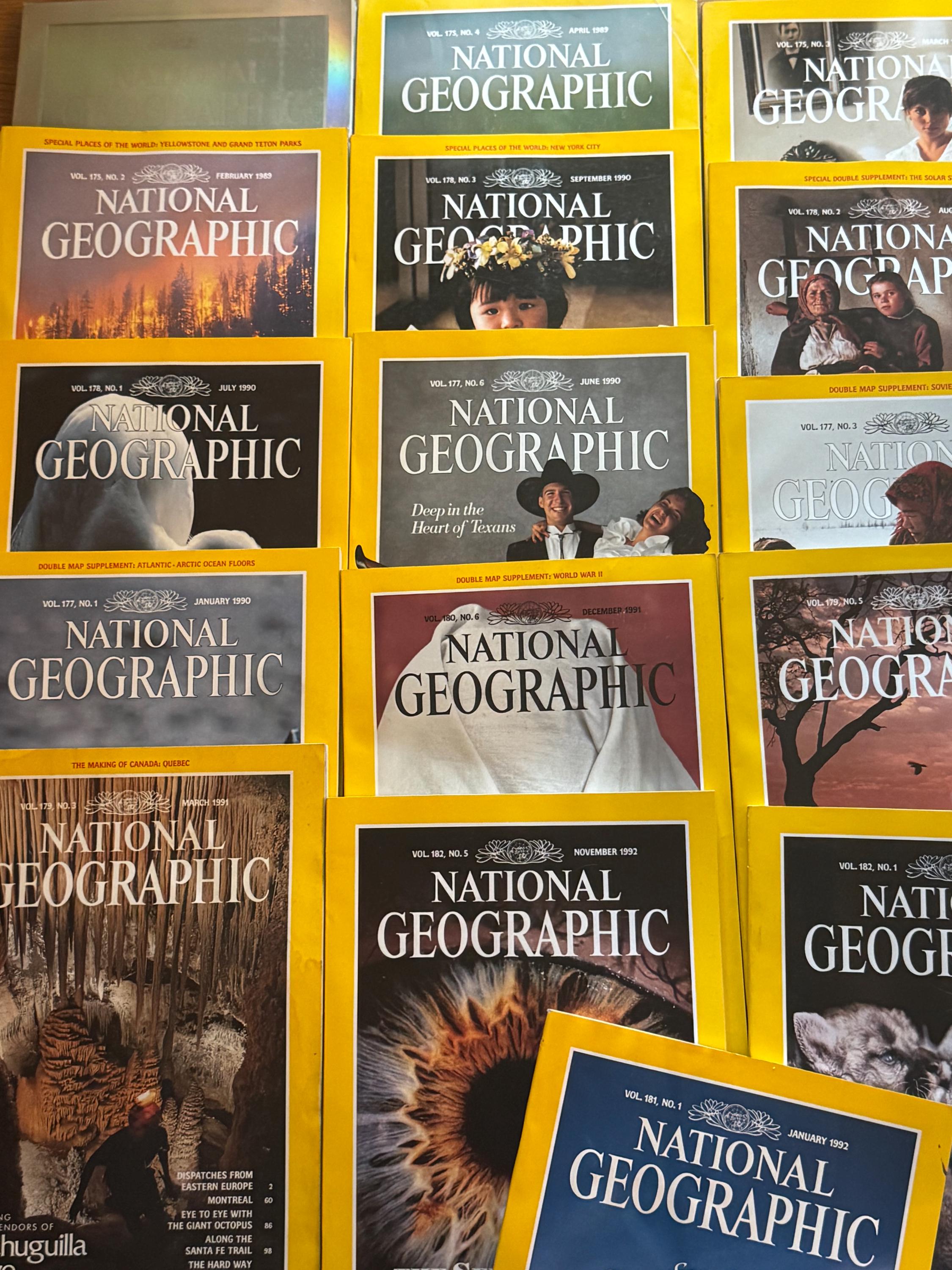 1992 National Geographic Magazine - Etsy