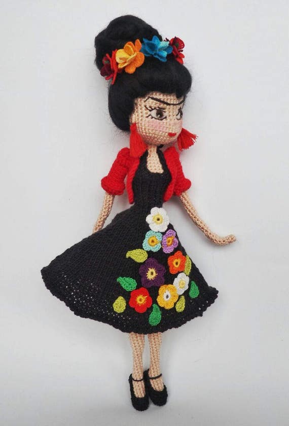 black crochet dolls