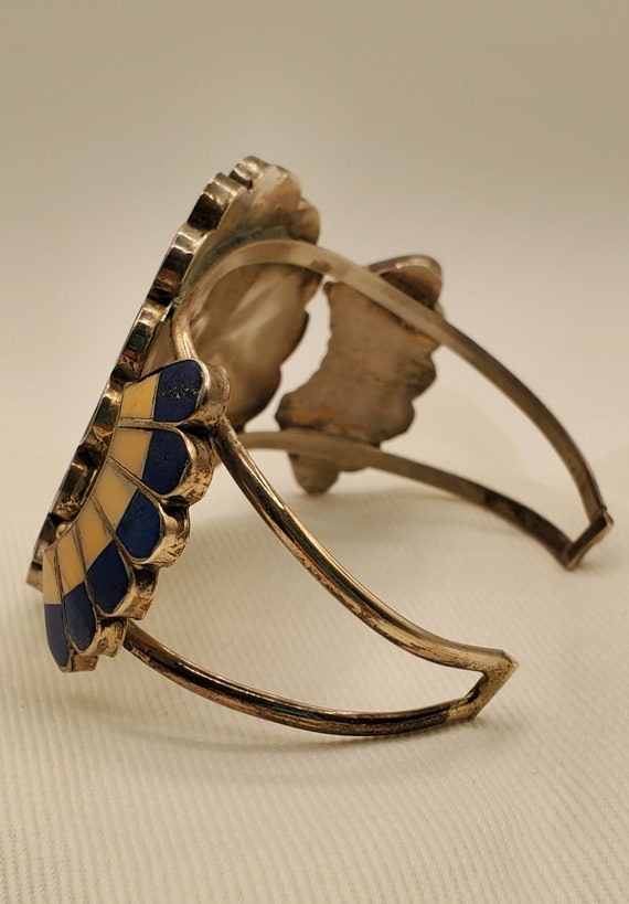 Zuni Sunface Multi-stone Inlay Bracelet by JD Massie - Etsy