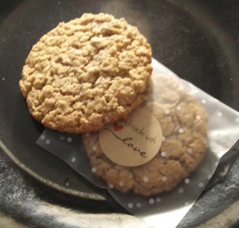 Oatmeal Cookies Available In Keto Or Traditional Style Etsy