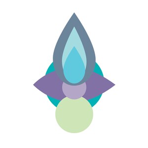 Rain Element Modern PDF Printable