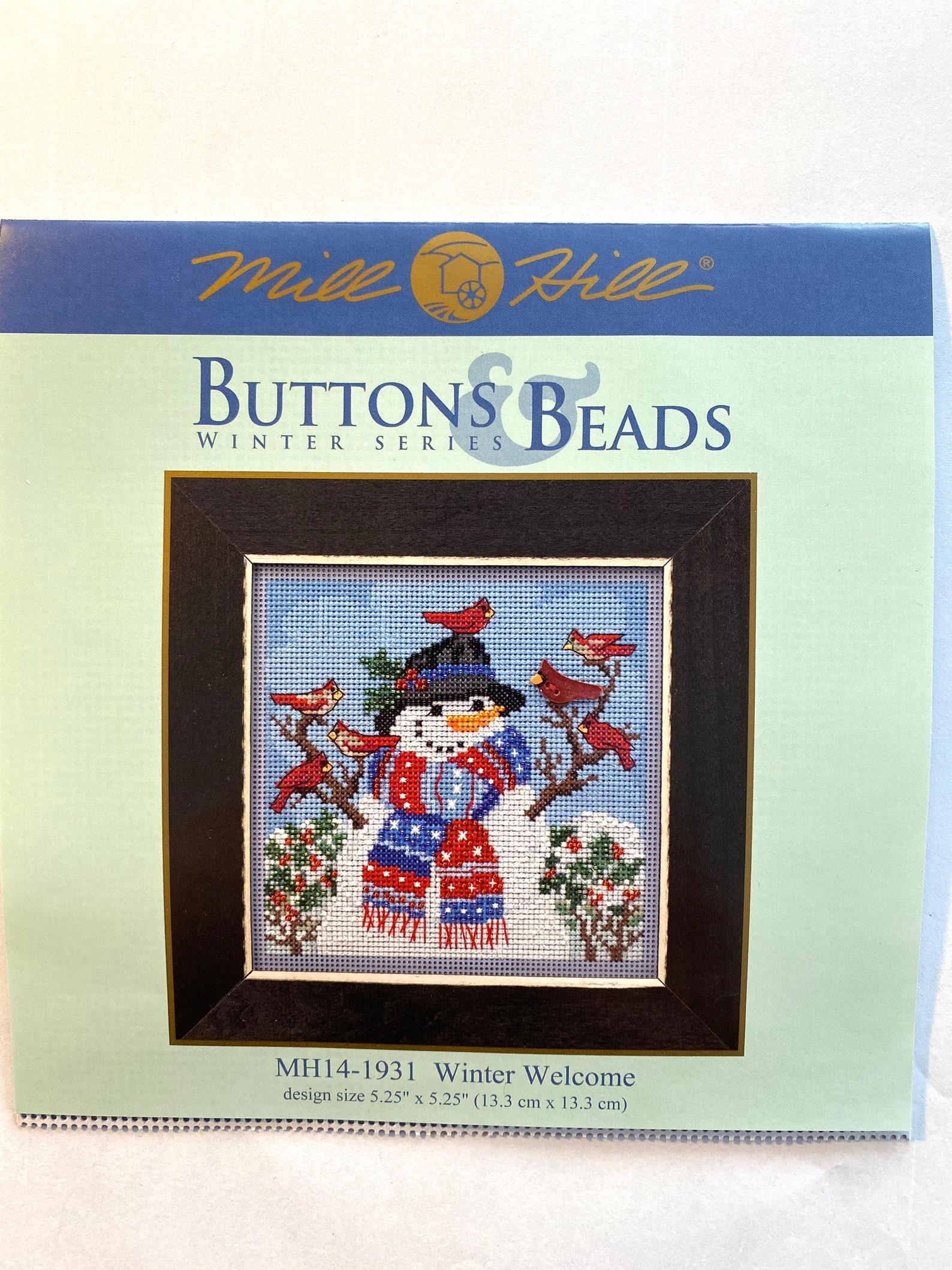 Mill Hill Button & Beads Winter Series Kit Winter Etsy