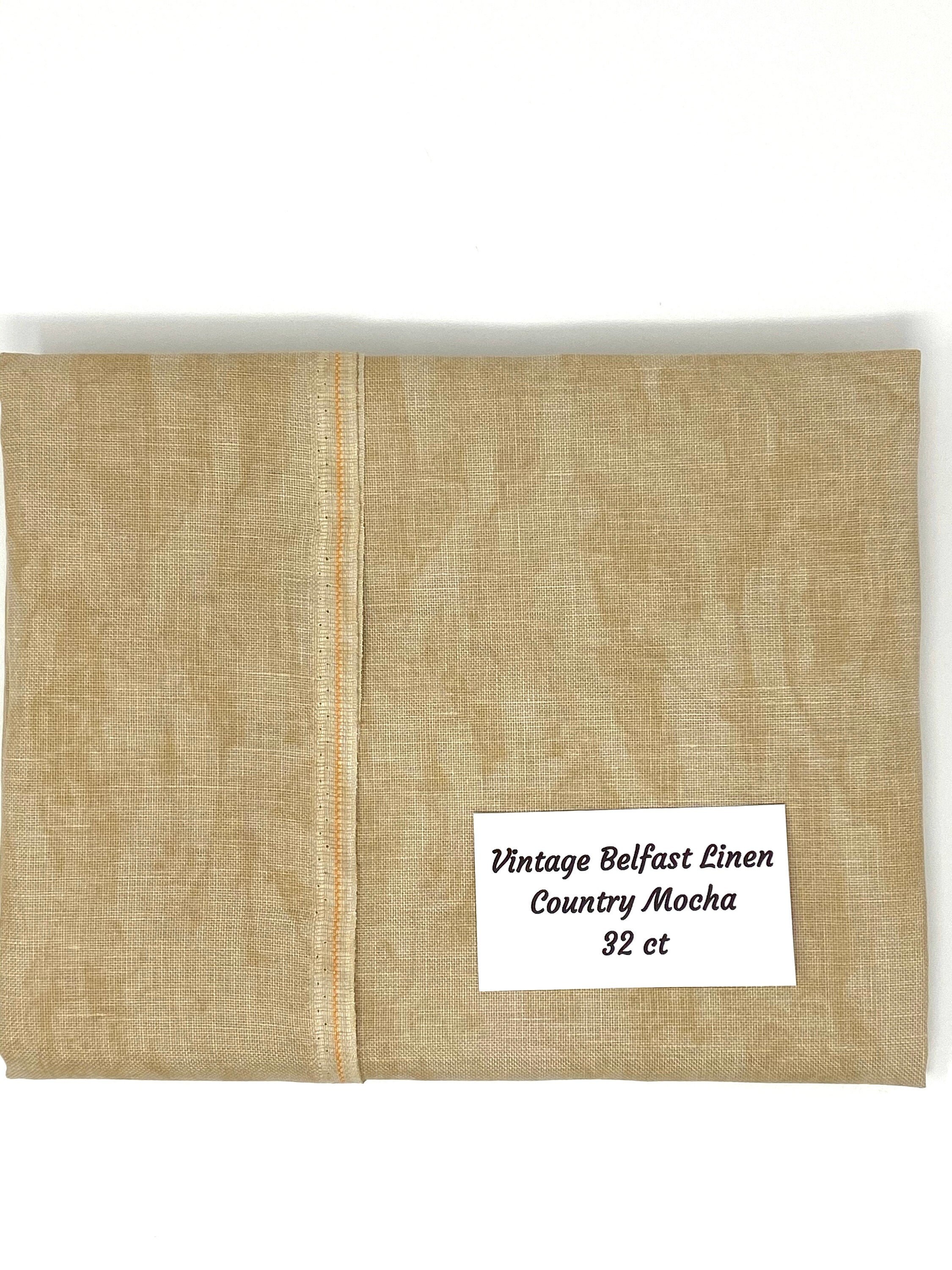 Sewing & Fiber Vintage Country Belfast Linen 32 Count Craft Supplies & Tools Sewing