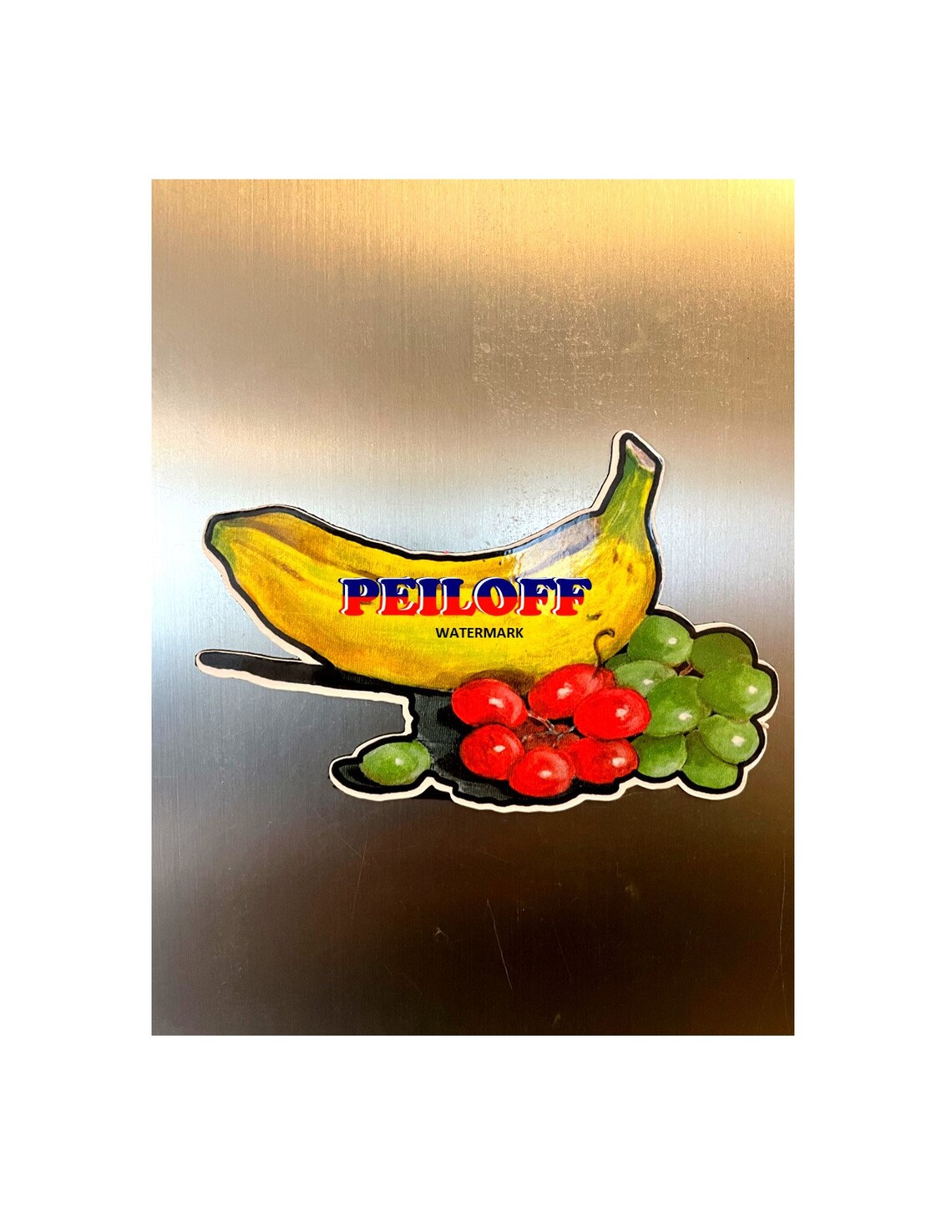 Fruit Refrigerator Set Bananas Grapes Watermelons Etsy