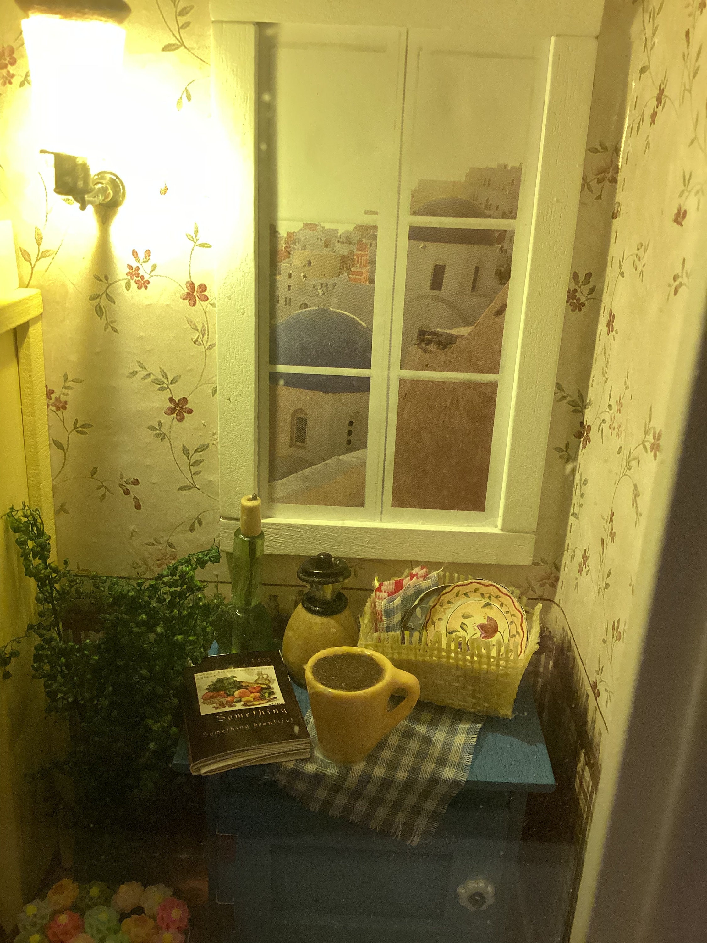 Miniature Shadowbox Sunroom Handmade so Cute Etsy