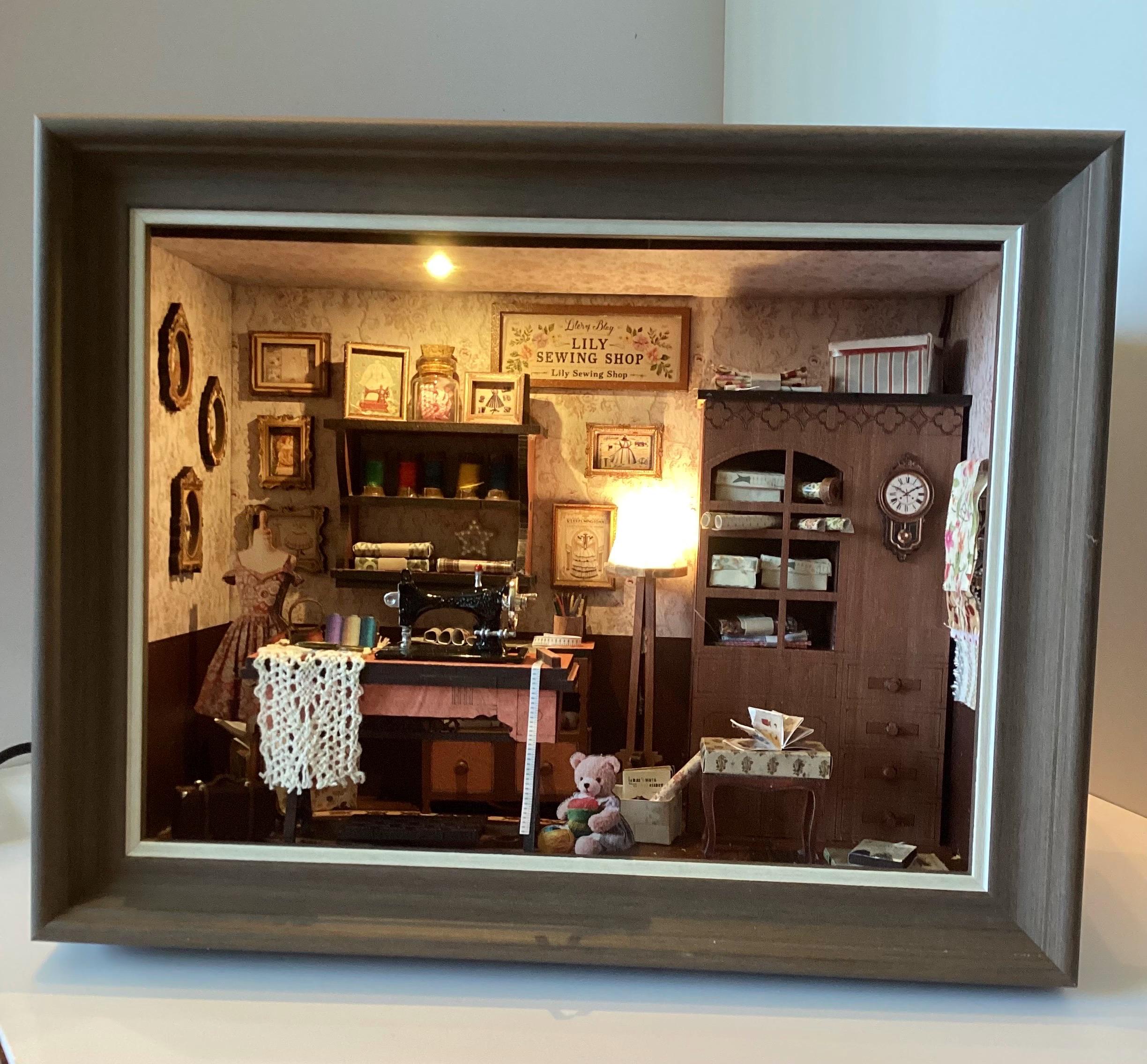 Diorama sewing room Italia