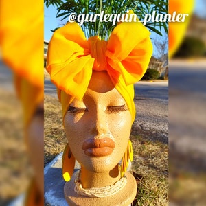 Gurlequin Planter Styrofoam Head Planter