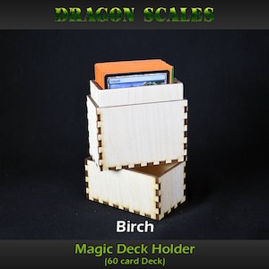 60 card single sleeved deck box Gamegenic Mini-American 60+ Holder, Durable for Sleeve Cards, Self-Locking Lid with Cobra Neck Technology, Includes Flex Card Divider, Black Toys & Games PVC material the Vault X is the perfect way to store your cards. Porta Card Deck Box Pokemon