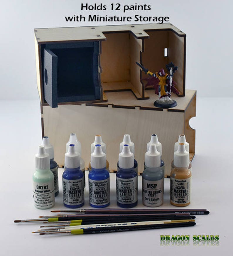 Game Organizer Traveling Miniature Painting Kit Image 0