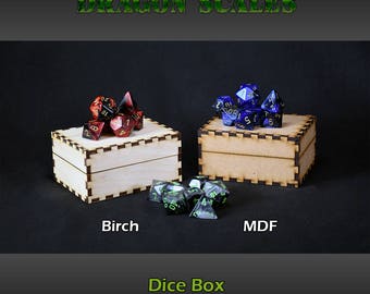 Game Organizer - Dice Storage Box