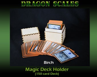 150 Card Deck Holder - Double Sleeved - Magic the Gathering(and similar games)