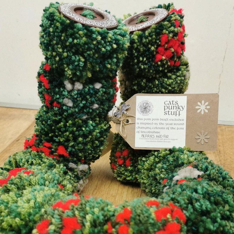 Christmas Draft Excluder Door Draft Stopper Etsy