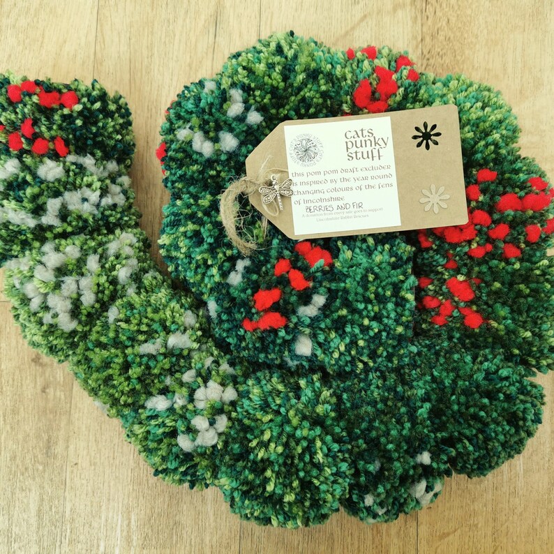 Christmas Draft Excluder Door Draft Stopper Etsy