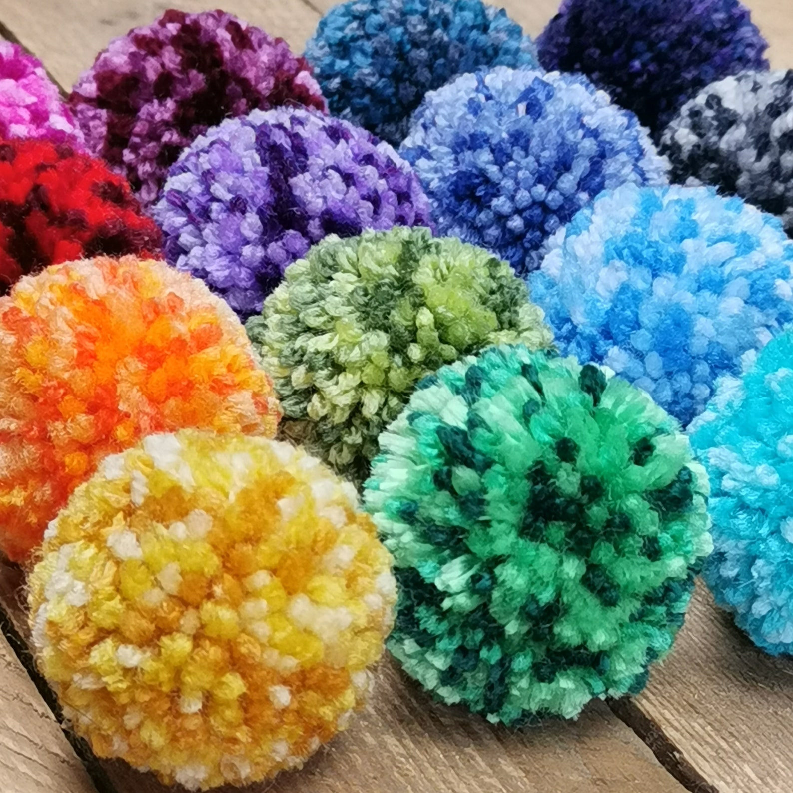 5x 85 mm Wool Pom Poms Handmade Craft Pom Poms Etsy