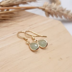 Mint vintage earrings Mint earrings Mint vintage vintage earrings Basic jewelry Basic earrings small earrings discreetly elegant gold