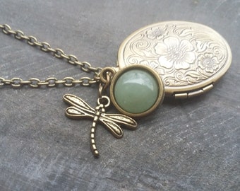 Medaillonkette Mint Vintage, Medaillon Kette Mint Vintage, ketting medaillon mint vintage, ketting met medaillon, Kette Mint Vintage