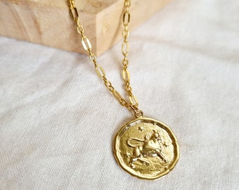 Ketting met sterrenbeeld hanger, sterrenbeeld, Ram ketting, sterrenbeeld Ram ketting, dierenriem