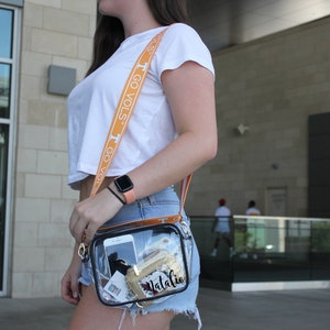 Tennessee Volunteers NCAA Logo Love Crossbody Purse