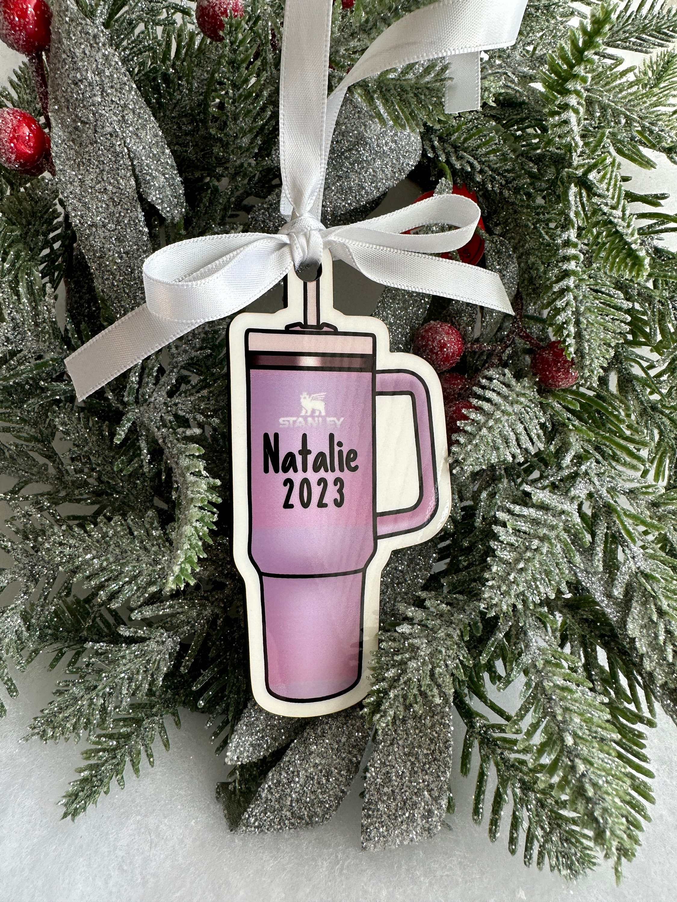 Tumbler Christmas Ornament 2023 Mini Stanley Cup Inspired Can Be