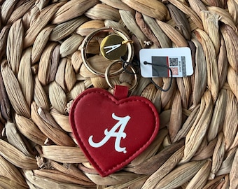 University of Alabama Key Chain, Game Day Bag Tag,High School Graduation Gift,Roll Tide, College Key Chain,Personalized Key Chain, Licensed