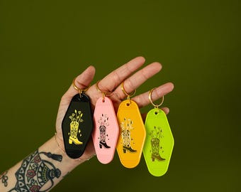 New Boot Goofin’ keychain | western style decor | cowgirl keychain