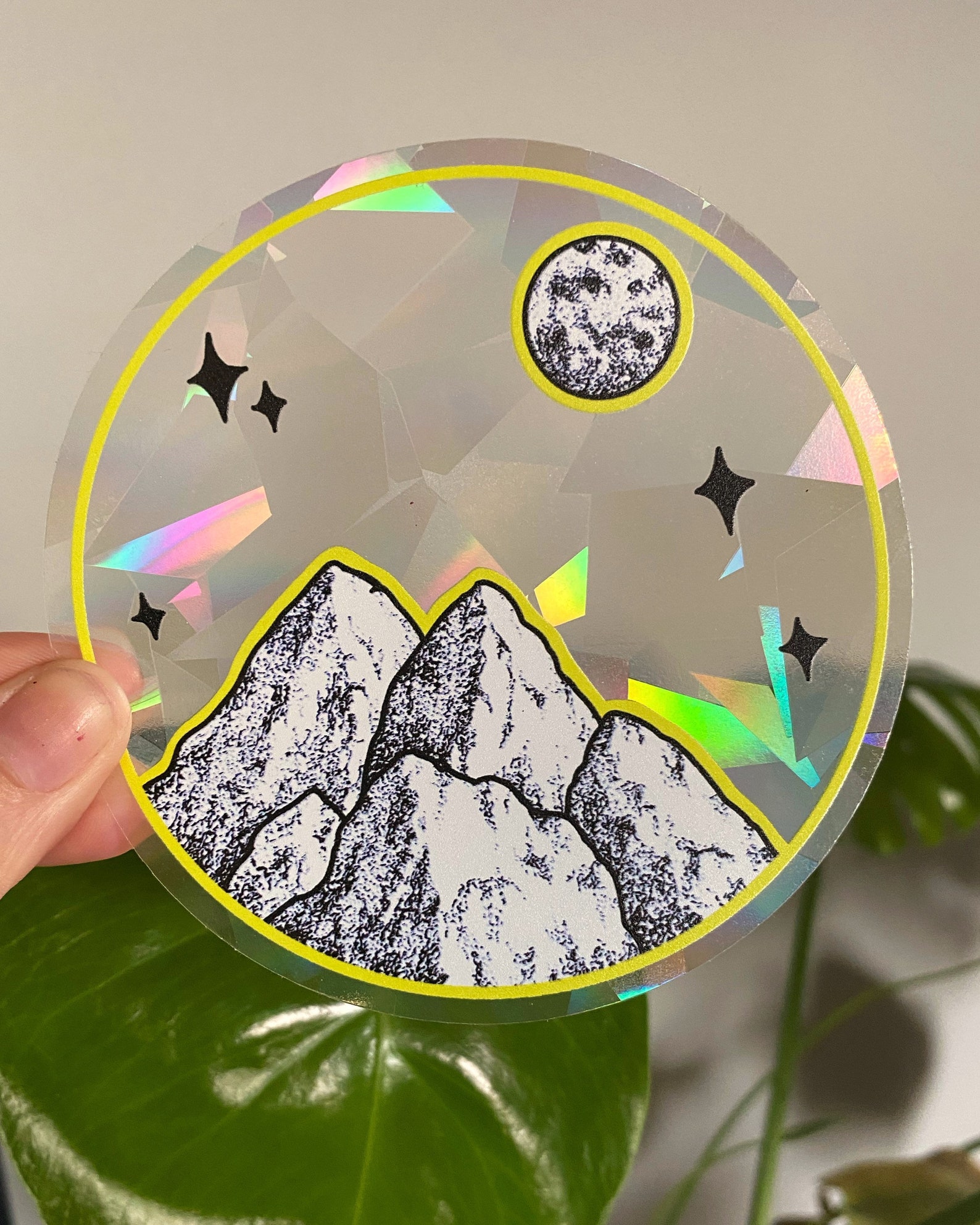 Sun Catcher Rainbow Window Decal Sticker Rainbow Maker Car Etsy UK