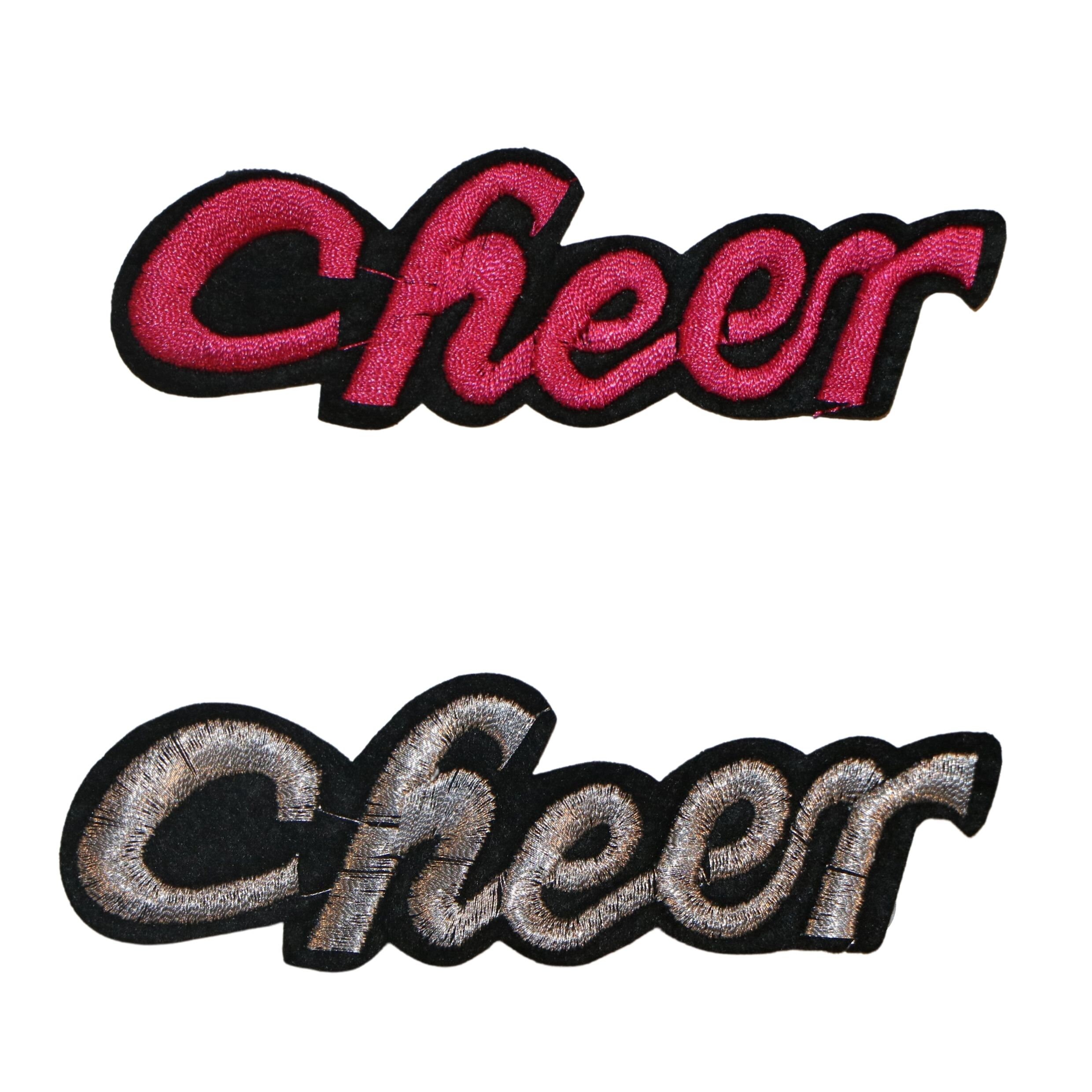 Cheer Iron on Patches Etsy