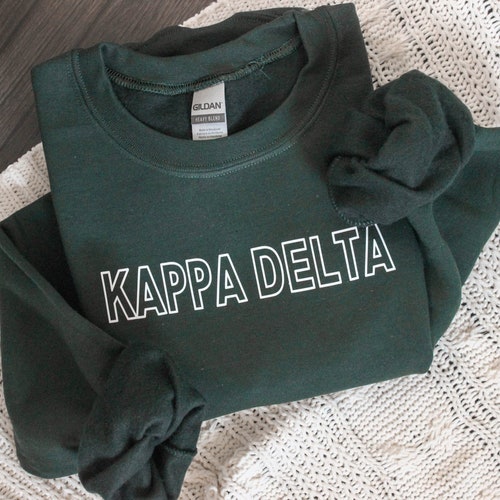 Kappa Delta Car Decal KD Sorority Sticker for Car Window Etsy