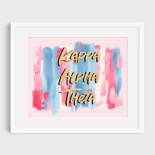 Kappa Alpha Theta - Etsy