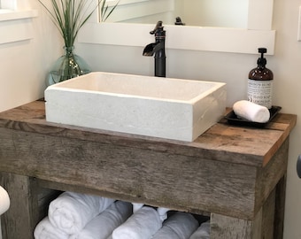 Rustic Concrete Sink