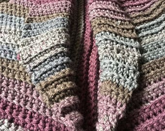 RTS: Cuddle-Me Cardigan; Blanket Cardigan