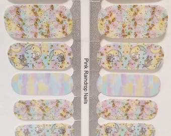 Kitty Lullaby Custom Nail Polish Strips