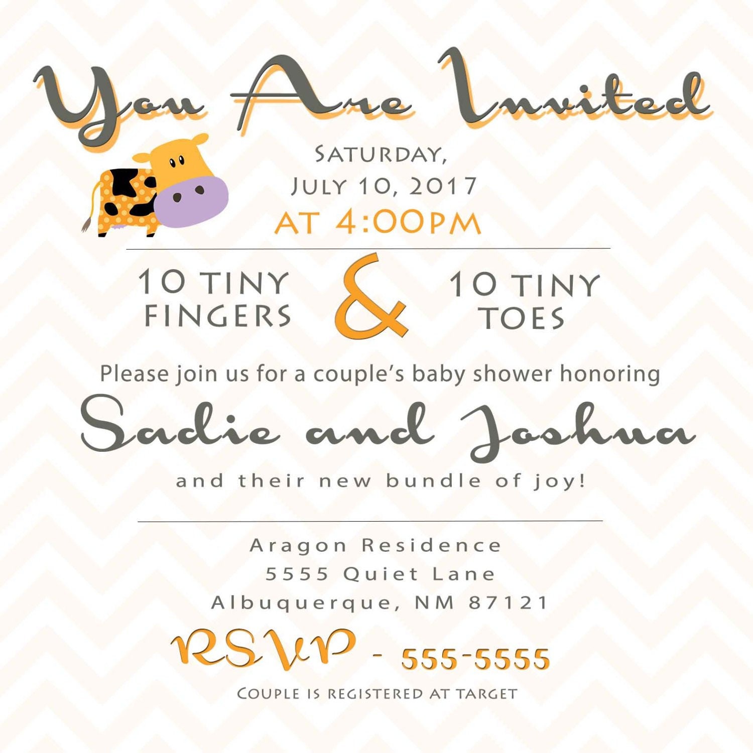 Instant Download Baby Invitation PSD and JPG Download - Etsy