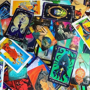 Unique Random Tarot Card (from multiple decks)