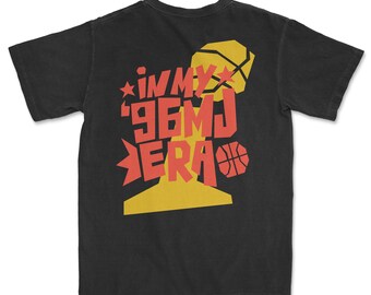90s Basketball T-Shirt, In My Hoops Era Tee, Retro Sports Graphic Streetwear Shirt, Basketball Fan Gift for Men Women