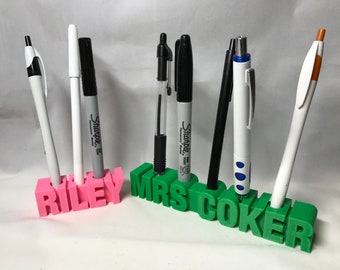 funky pen holders ideas desktop pen holder personalized pen holder gift desk name teacher decor etsy funky pen holders ideas desktop pen holder personalized pen holder gift desk name teacher decor etsy