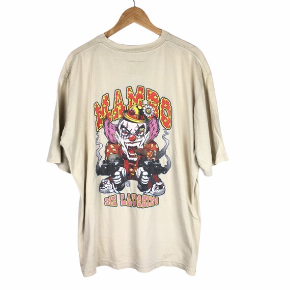 Mambo Art Joker Die Laughing T-Shirt Size XL