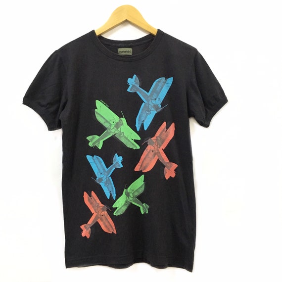 Maharishi Hardy Blechman Plane T-Shirt Size M