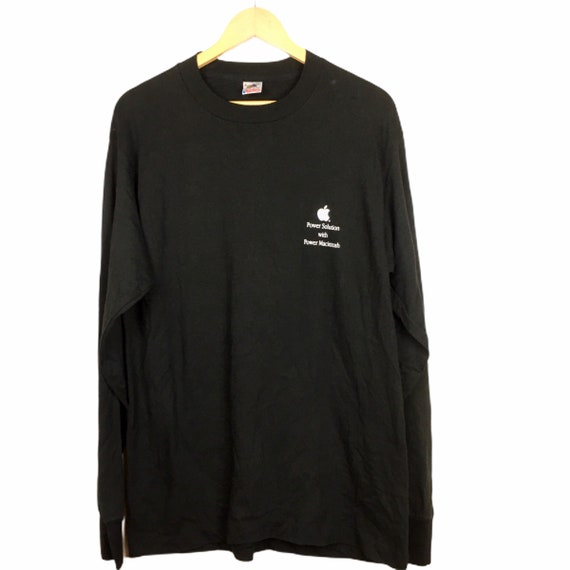 Vtg Apple Macintosh L/S T-Shirt