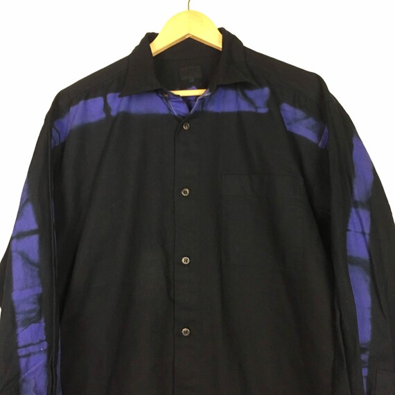 Vtg Issey Miyake Shibori Dyed Shirt