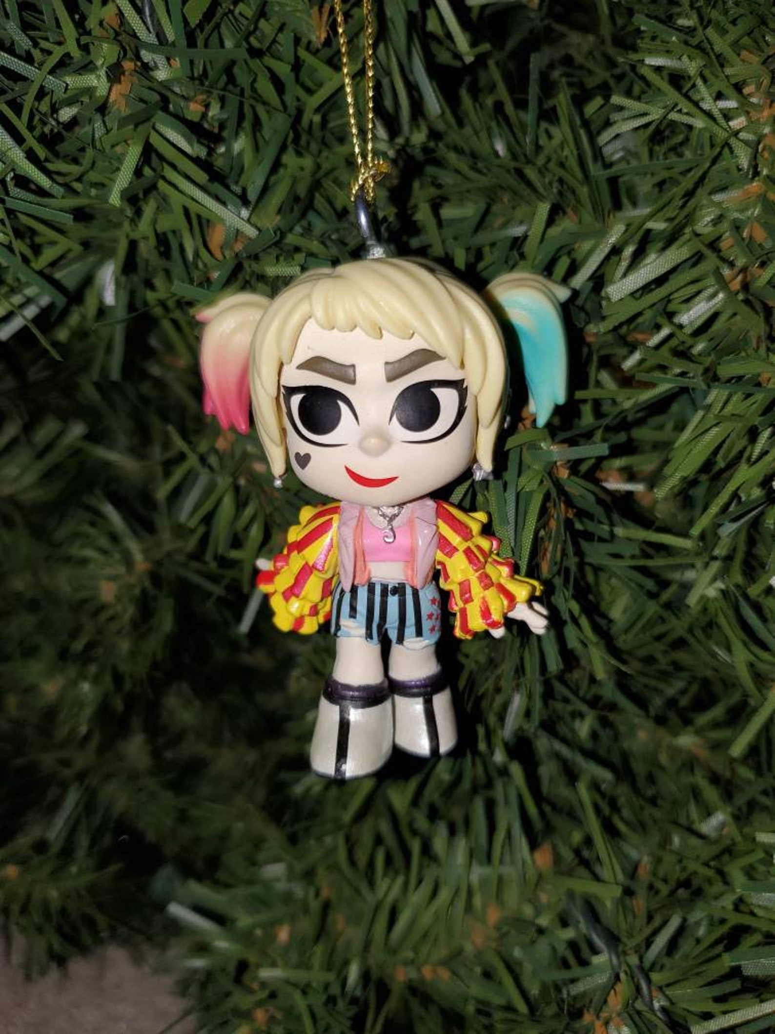 Harley Quinn Christmas Ornament 