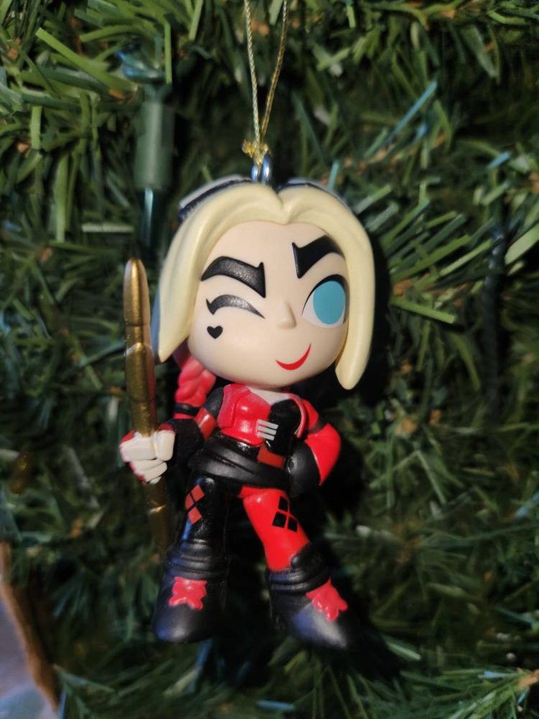 Harley Quinn Christmas Ornament 