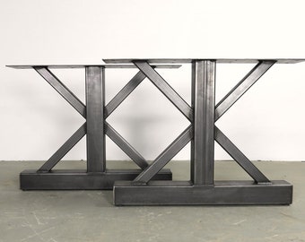 Metal Base Table Etsy