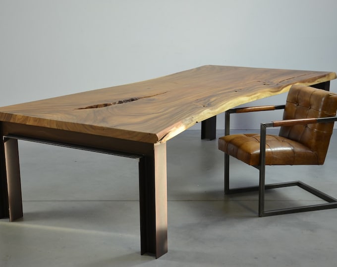 I Beam Metal Table Base, Industrial, Modern Metal Base
