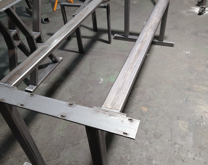 Metal Table Base, Industrial Table Legs, Heavy Duty Table Base, Farmhouse Table Legs