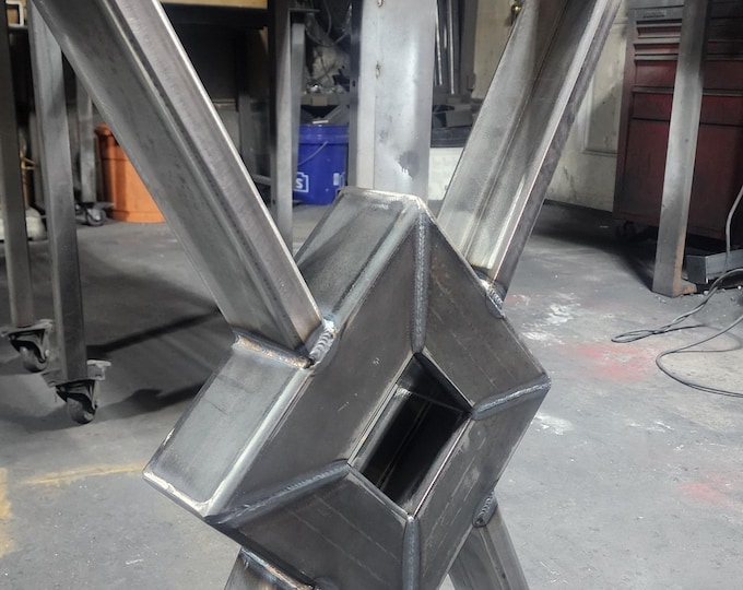 Farmhouse Metal Table Bases, One-Of-A-Kind Metal Table Legs